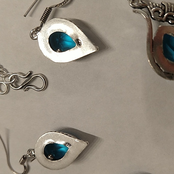 Blue topaz set - Picture 5 of 7